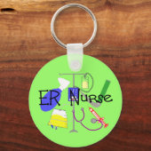 ER Ontwerp van verpleegkundige medische apparatuur Sleutelhanger (Voorkant)