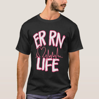 Er Rn Life Schattigee meldkamer Geregistreerde ver T-shirt
