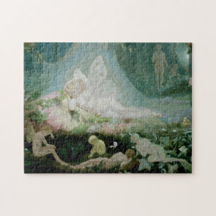 Er slapen tiania legpuzzel