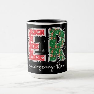 ER Spoedeisende Hulp Kerst Mok