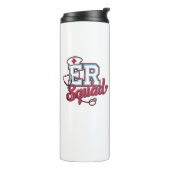 ER Squad, Emergency Room, Nurse Shirt, Doctor Gift Thermosbeker (Gedraaid links)