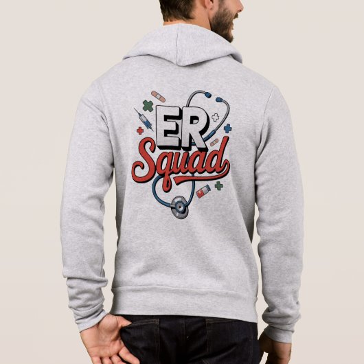 ER Squad T-Shirt – Emergency Room Team Apparel (Achterkant)