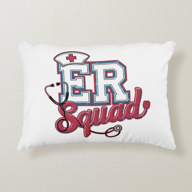 ER-team – Spoedeisende Hulp Team  Accent Kussen (Voorkant)
