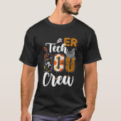 ER Tech Boo Crew-technicus Nurse Halloween Matchi T-shirt (Voorkant)