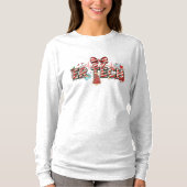 ER Tech Christmas Long Sleeve – Holiday ER Tech T-shirt (Voorkant)