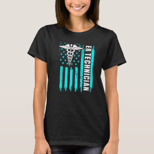 ER Technici in noodtoestand met Ameri-technologie T-shirt