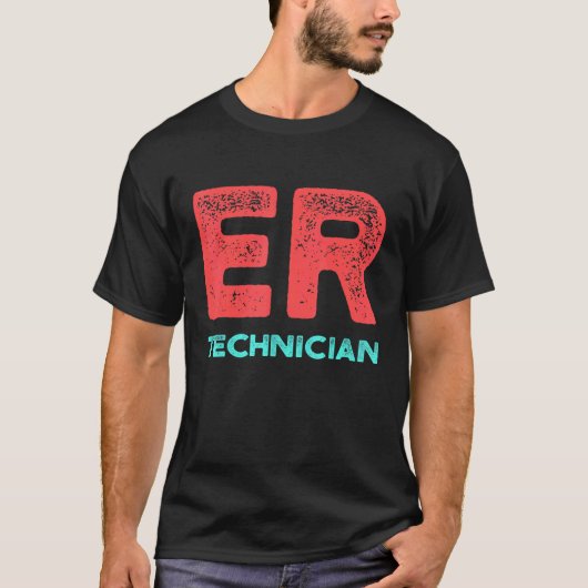 ER Technicus Noodkamer Tech 14 T-shirt (Voorkant)