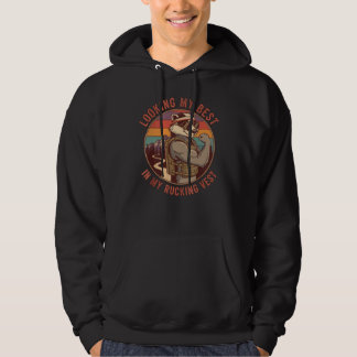 Er uitzien op mijn best in mijn Rucking Vest Hoodie