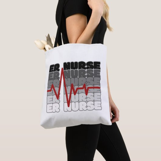 ER Verpleegkundige Canvas tas (Dichtbij)