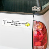 ER verpleegster Bumpersticker (Op Truck)