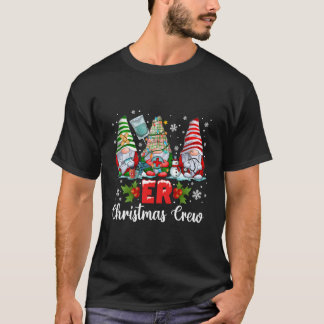Er Verpleegster Squad Gnomies Verpleegster Kerstmi T-shirt