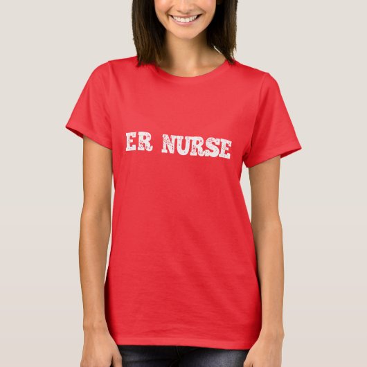 ER verpleegster T-shirt (Voorkant)