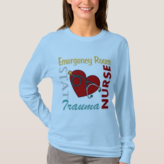 ER verpleegster T-shirt (Voorkant)