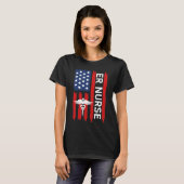 ER verpleegster T-shirt (Voorkant volledig)