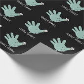 ER Verpleegster Turkije Gobble Squad ER Verpleegku Cadeaupapier (Hoek)