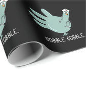 ER Verpleegster Turkije Gobble Squad ER Verpleegku Cadeaupapier (Rol Hoek)