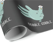 ER Verpleegster Turkije Gobble Squad ER Verpleegku Cadeaupapier (Rol Hoek)