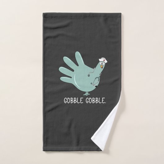 ER Verpleegster Turkije Gobble Squad ER Verpleegku Handdoek (Handdoek)