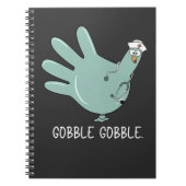 ER Verpleegster Turkije Gobble Squad ER Verpleegku Notitieboek (Voorkant)