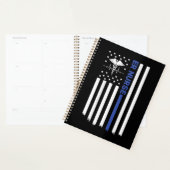 ER VERSE Amerikaanse vlag Verpleegster EMT verplee Planner (Display)
