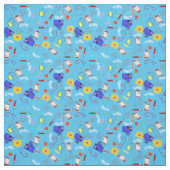 ER VERZENDEN Bright Blauw Stof (Swatch)