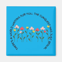 Er wacht een wereld op je Inspirerend