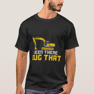 Er was een insect dat de exploitant van zware appa t-shirt