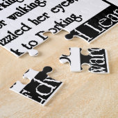 Er was een jongedame van Dorking Legpuzzel (Zijkant)