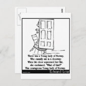 Er was een jongedame van Noorwegen Briefkaart (Voorkant / Achterkant)