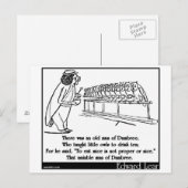 Er was een oud man Dumbree Briefkaart (Voorkant / Achterkant)