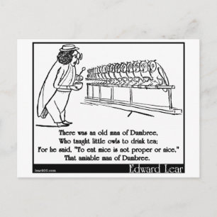 Er was een oud man Dumbree Briefkaart