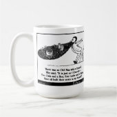 Er was een oud Man met een baard Koffiemok (Links)