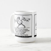 Er was een Oude Persoon van Anerley Koffiemok (Voorkant links)