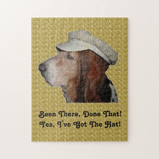 Er was een puzzelbout die er was legpuzzel (Verticaal)