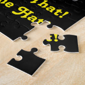 Er was een puzzelbout die er was legpuzzel (Zijkant)