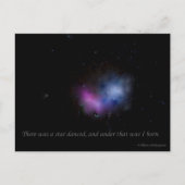 Er was een ster danste briefkaart (Voorkant)