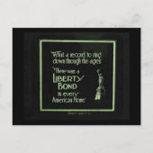 Er was een vrijheidsobligatie in elk Amerikaans hu Briefkaart (Voorkant)