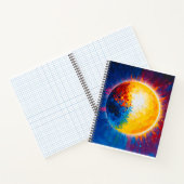 Er was eens de zon en de maan notitieboek (Binnen)