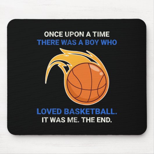 Er was eens een jongen die van Bysketb hield Muismat (Voorkant)