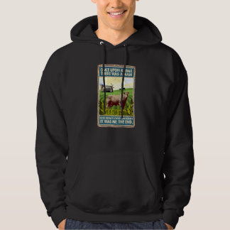 Er Was Eens Een Man Koeienras Limous Hoodie