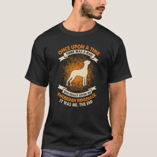 Er was eens een Man-Rhodezische belasting T-shirt