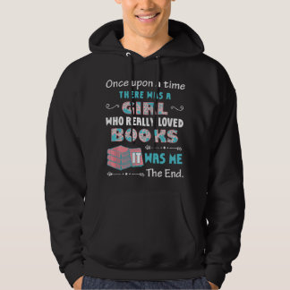 Er Was Eens Een Meisje Dat Boeken Las Boekenliefhe Hoodie