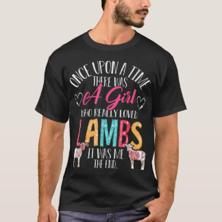 Er Was Eens Een Meisje Dat Echt Van Lammetjes Scha T-shirt