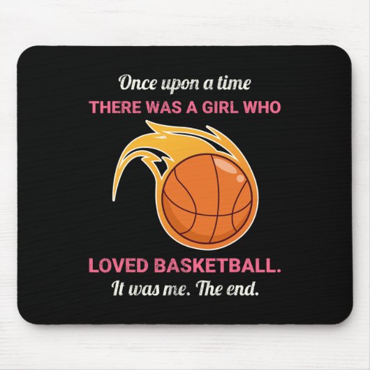 Er was eens een meisje dat van Bysket hield Muismat (Voorkant)