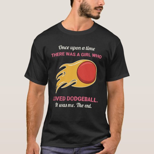 Er was eens een meisje dat van Dodgeb hield. T-shirt (Voorkant)