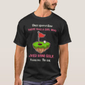 Er was eens een meisje dat van Mini G hield. T-shirt (Voorkant)