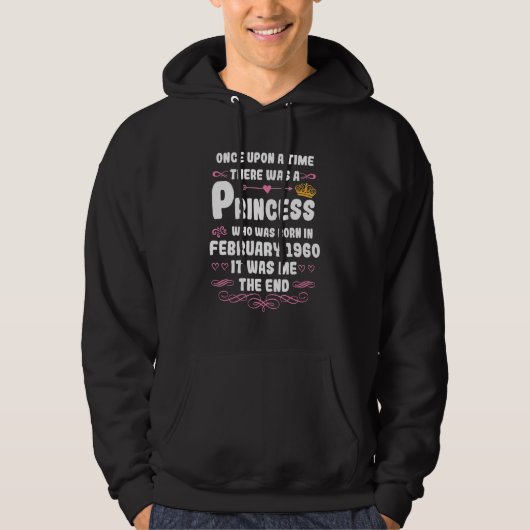 Er was eens een prinses februari 196 hoodie (Voorkant)
