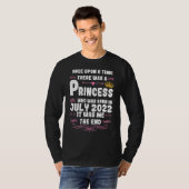 Er was eens een prinses juli 2022 BI T-shirt (Voorkant volledig)