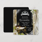 Er was eens een prinses Quinceañera Kaart (Voorkant / Achterkant)