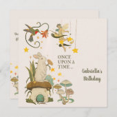 Er was eens een sprookje Kinder Kaart (Voorkant / Achterkant)